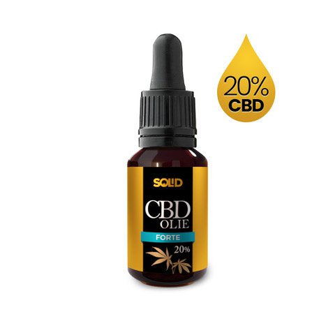 Aceite de CBD de espectro completo premium sólido al 20 % - 10 ml