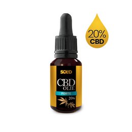 Aceite de CBD de espectro completo premium sólido al 20 % - 10 ml