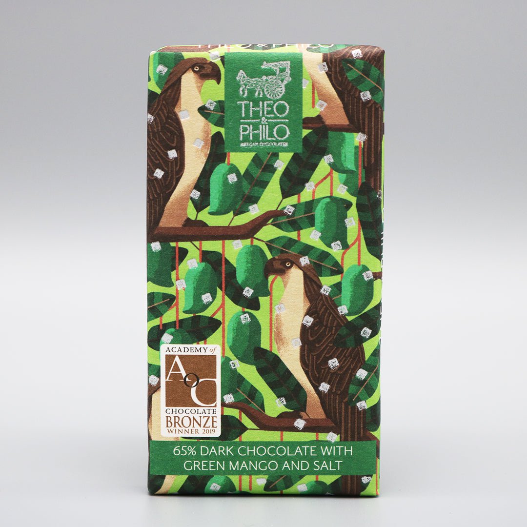 65% Chocolate Negro con Mango Verde y Sal
