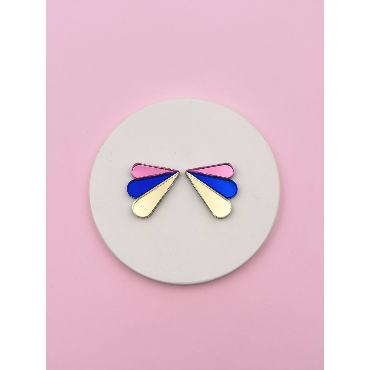 Bleu/Or/Rose