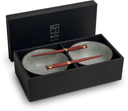 Edo Koishi Pokébowlset, 17x9cm, 2 pers., giftbox