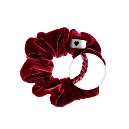 Samt-Scrunchie Bordeaux - Bellody® (1 Stück - Bordeaux Red)
