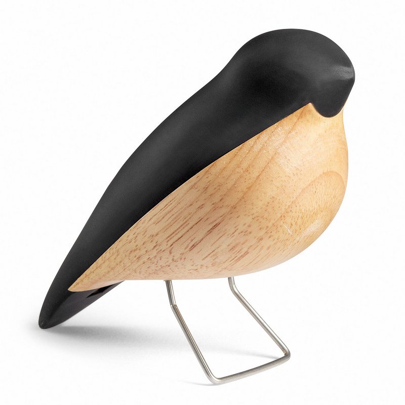 The Nightingale - Wooden Bird Animal Figure - Danish Design