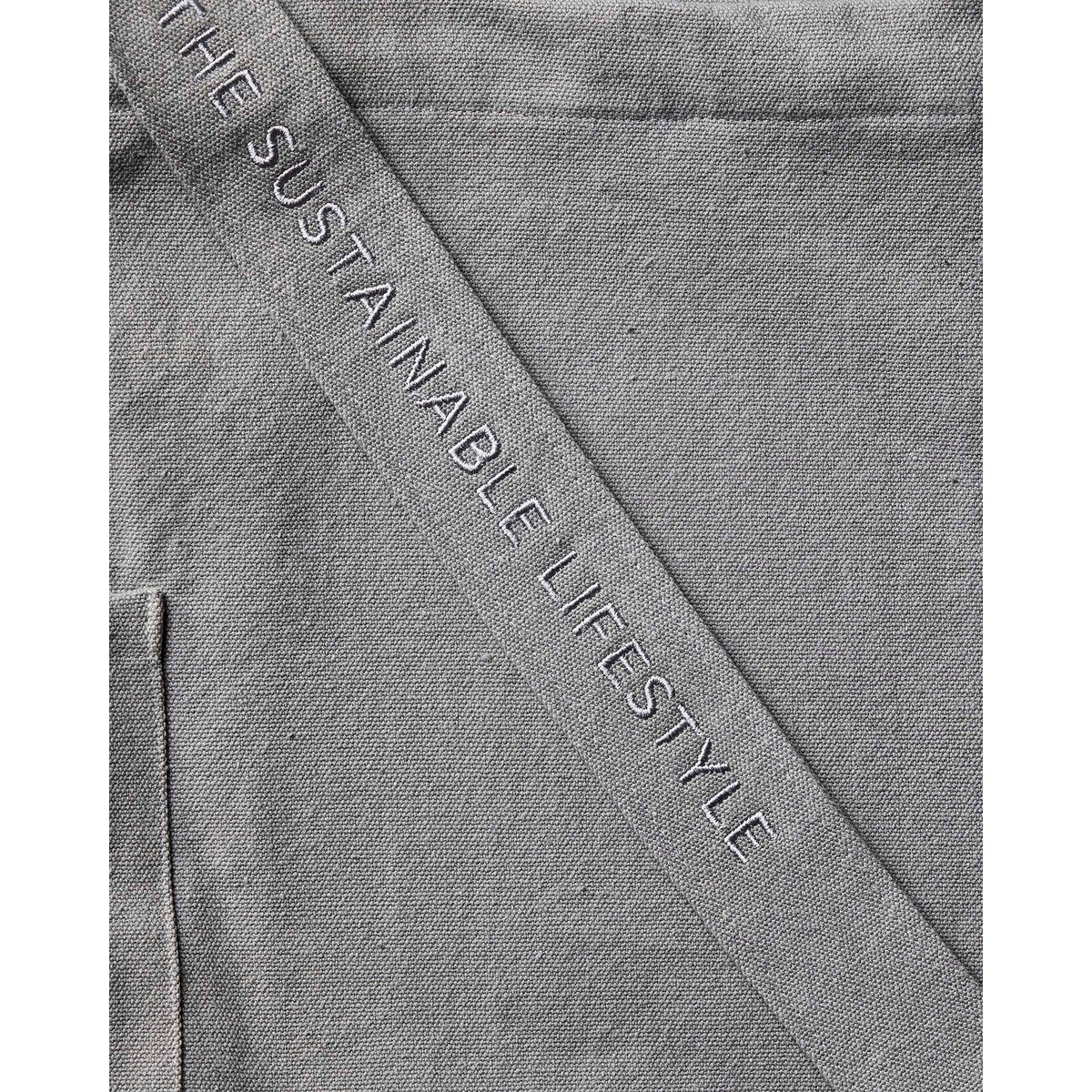 Mira Canvas Tas - Ultiem Grijs 100% biologisch katoen
