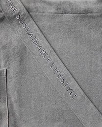 Mira Canvas Taske - Ultimate Grey  100% økologisk bomuld