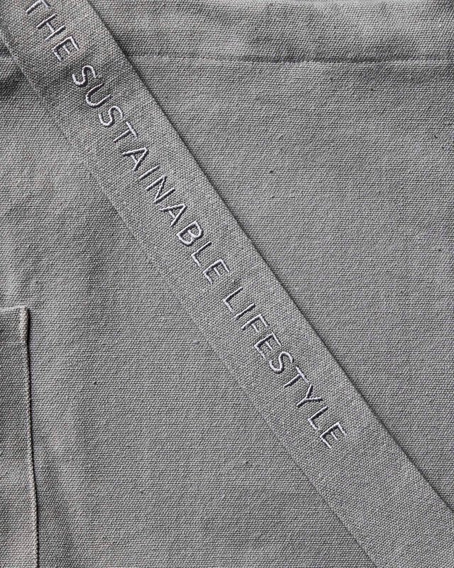 Mira Canvas Taske - Ultimate Grey  100% økologisk bomuld