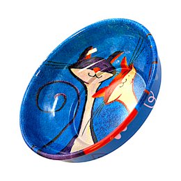 Metalen kom - kat 3 - klein - 8 cm