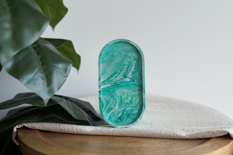 DIY-Paket Gießharzschale Grün