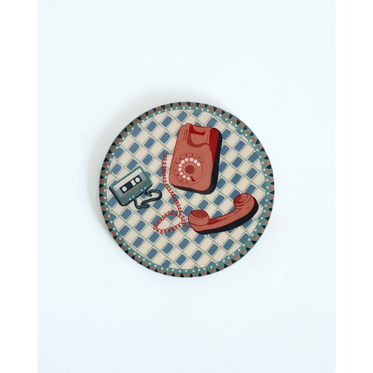 Coasters | Metal Vintage Designs | Set of 4