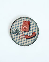 Coasters | Metal Vintage Designs | Set of 4