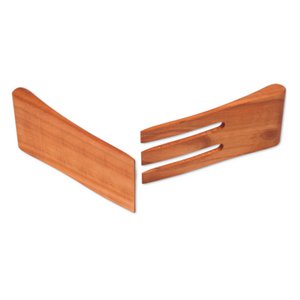 Salatbesteck aus Holz Modern