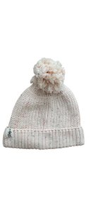 Gebreide babymuts - Beige