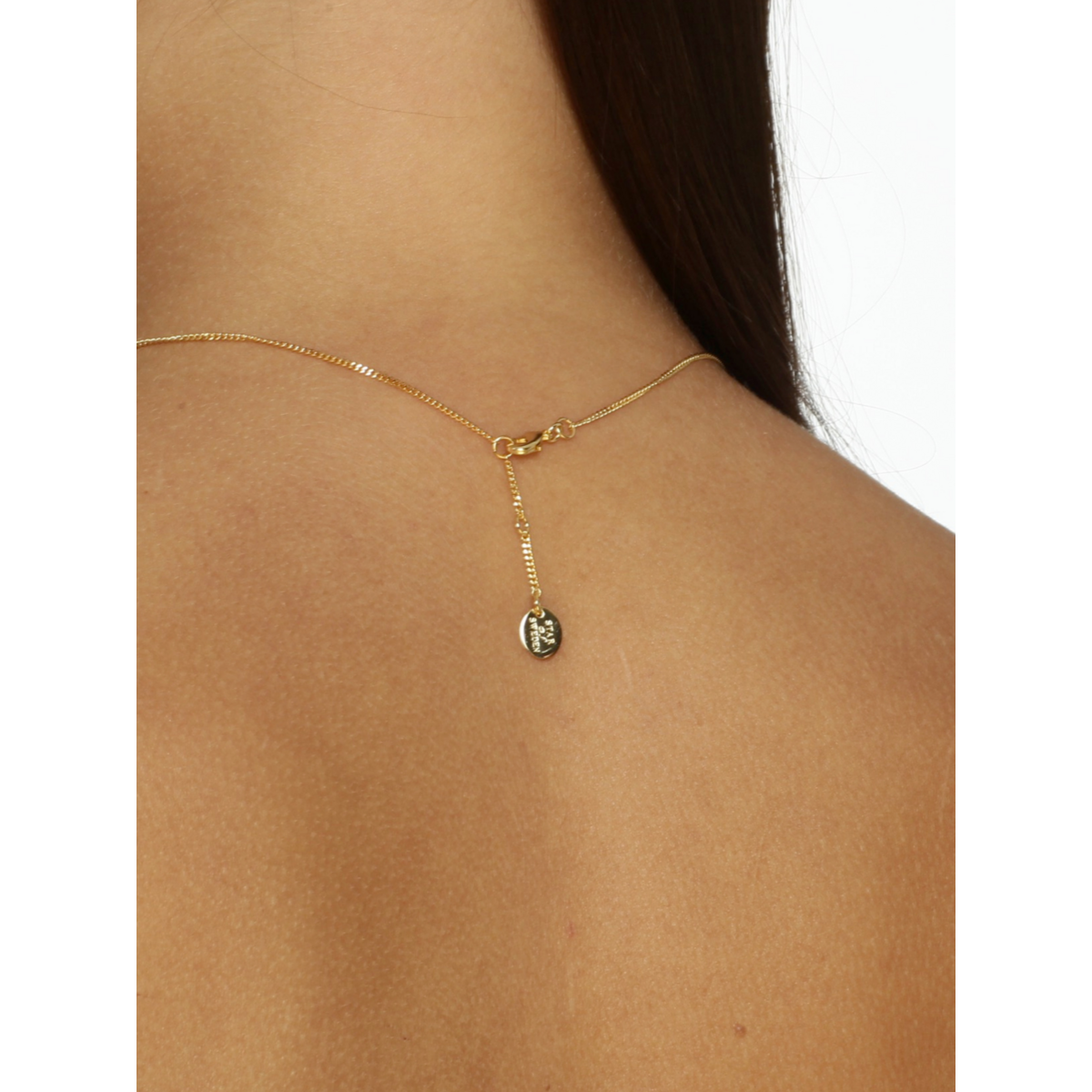 Be dazzled! | Necklace | Chocolate silver