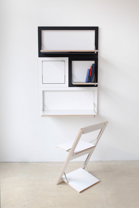 Fläpps Shelf 40x40-1 - White