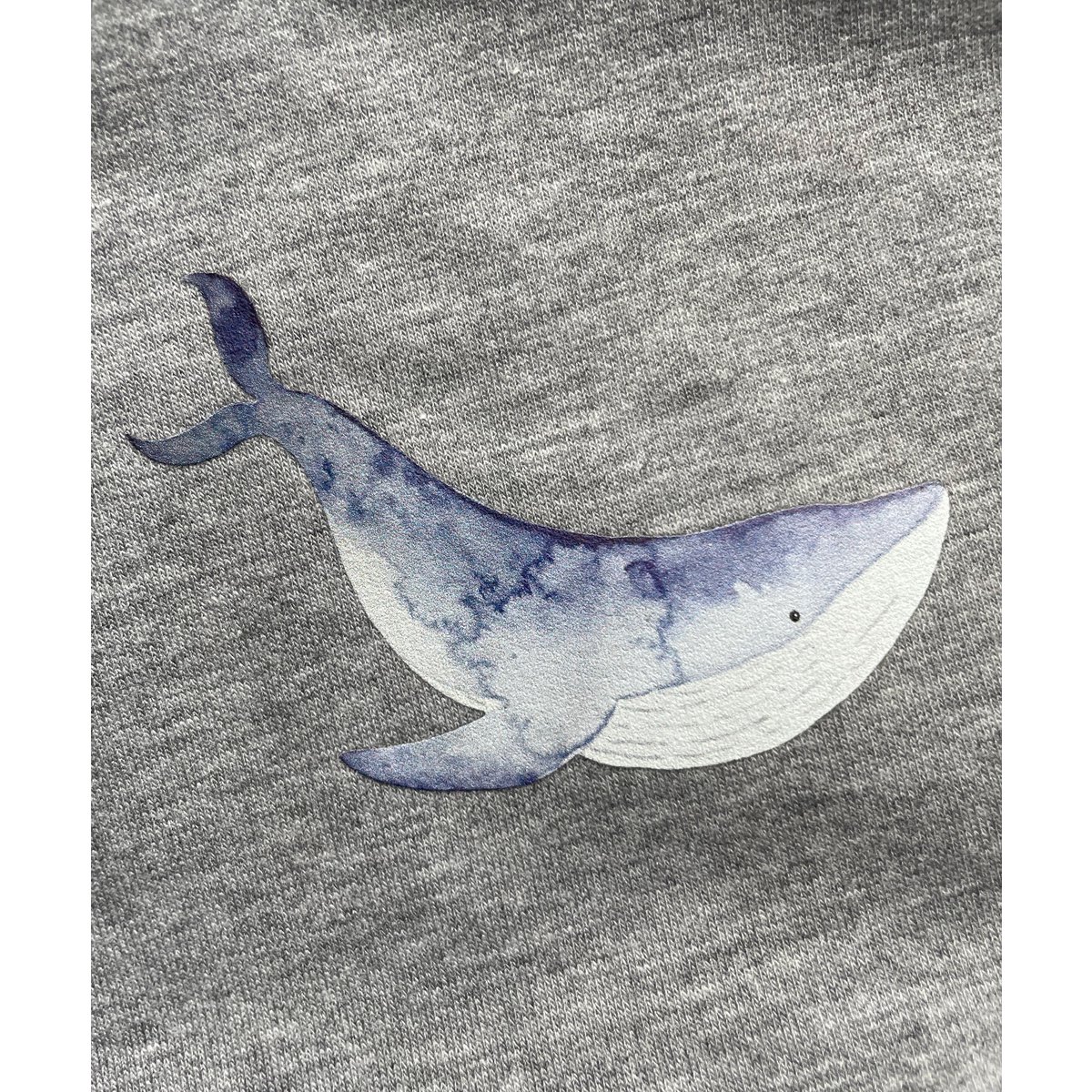 Image thermocollante baleine, patch