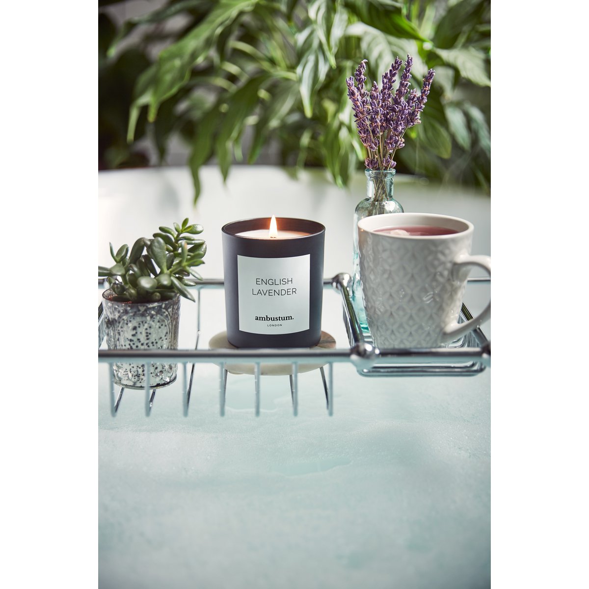 Candela inglese alla lavanda