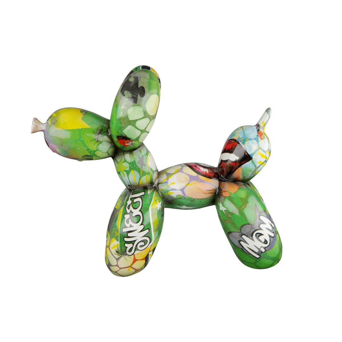 Poly ballon hond Street Art VE 2