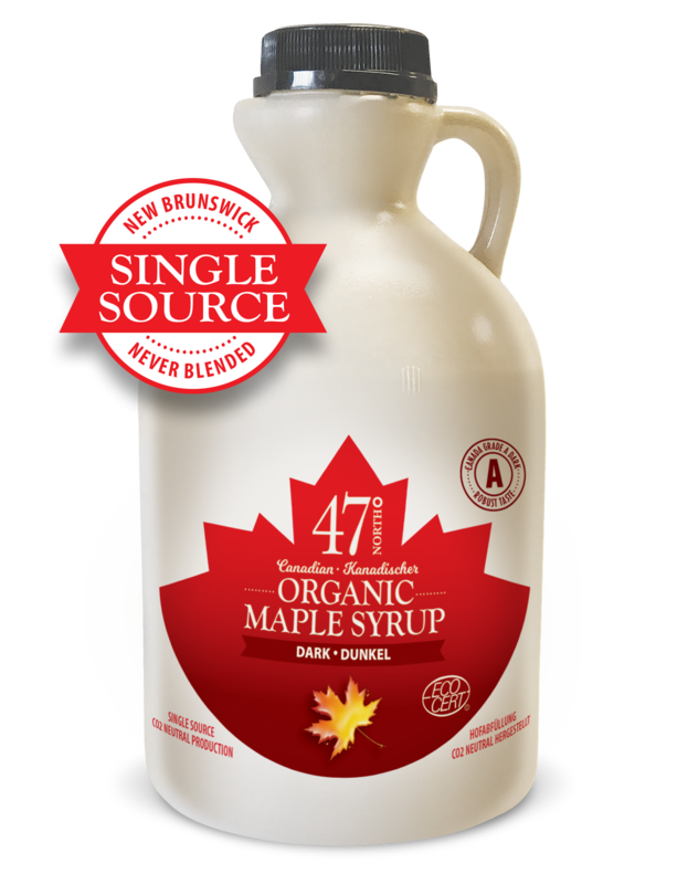 SINGLE SOURCE Bio-Ahornsirup, Kanada Grade A, dunkel, kräftig, 1000 ml