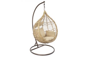 HANGING ARMCHAIR SYNTHETIC RATTAN 90X70X110 120kg MA MB161055