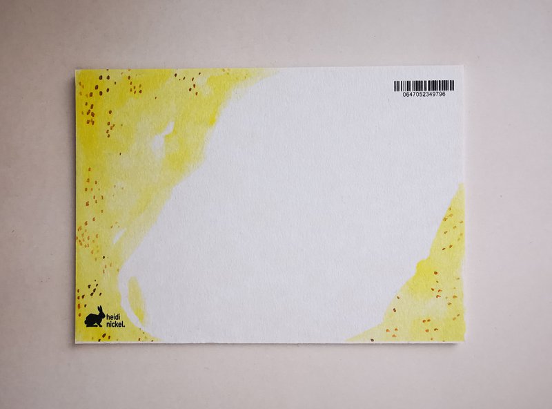 Postcard Giraffe - Lets Fetz