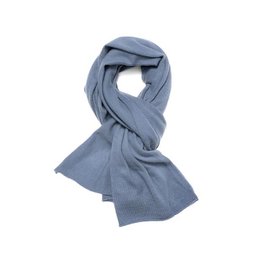 Løs kant - 100% ren cashmere strikket indpakning tørklæde, 60*180 cm