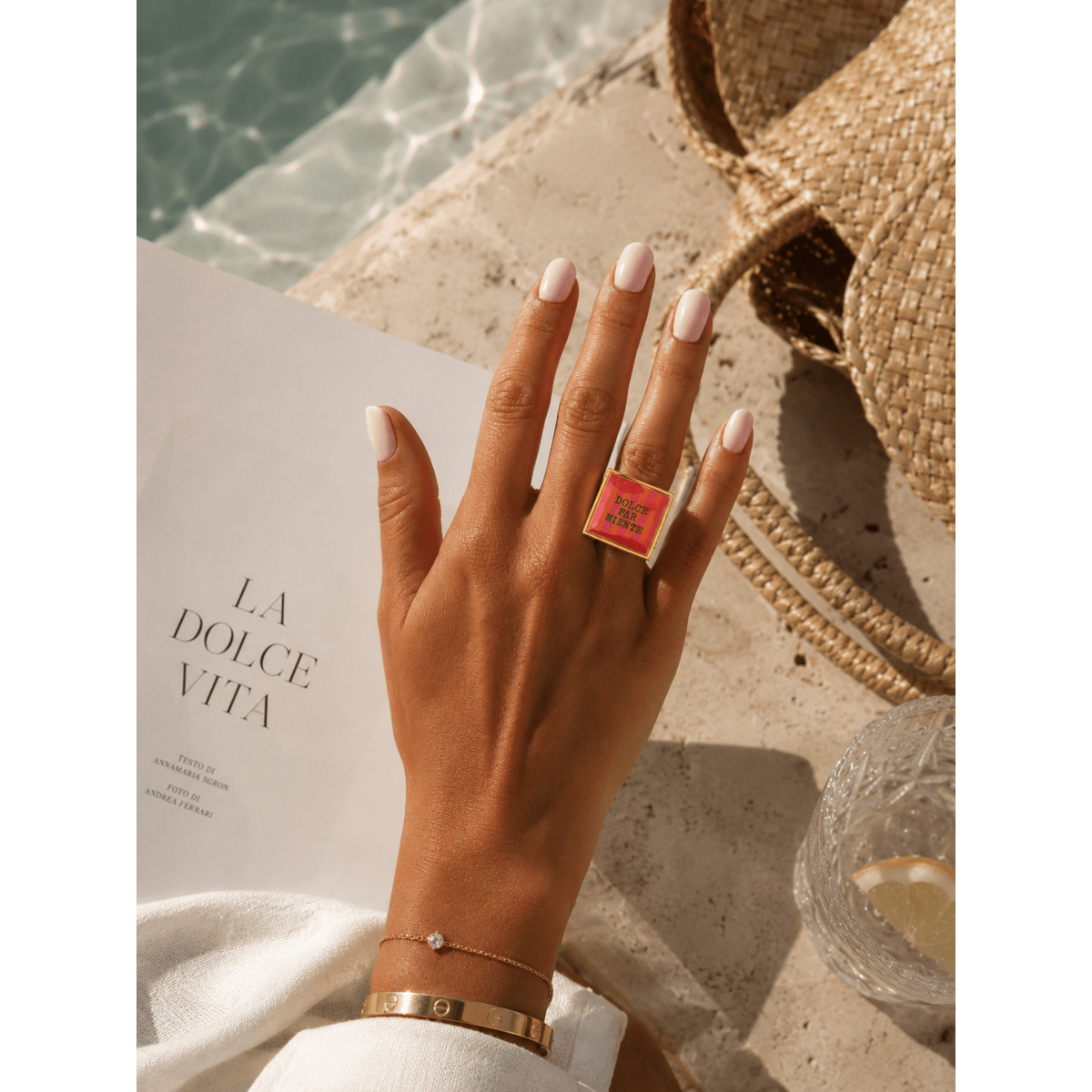 Dolce Far niente – Verstellbarer Ring