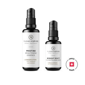 Restorative Set - Pristine Essenz + Mitternachts -Schönheitsserum