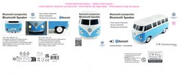 Volkswagen VW T1 Bus Bluetooth-Lautsprecher in Geschenkbox - Blau