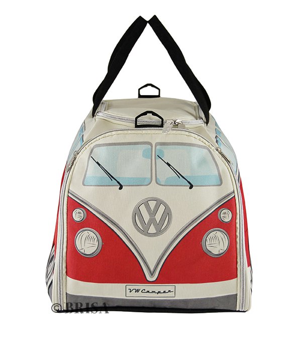 Torba sportowa Volkswagen VW T1 Bus Sport - duża/czerwona