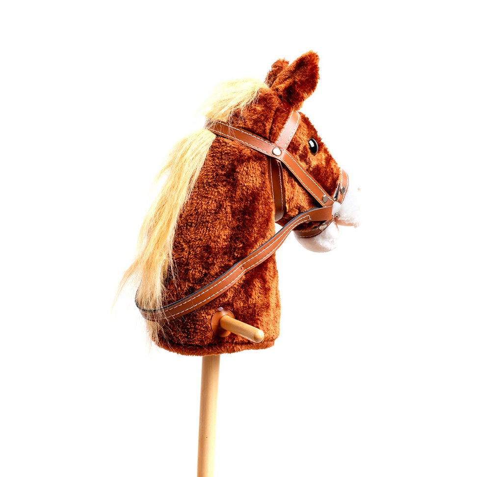 PLUSH HORSE SOFTIK BROWN - ST344