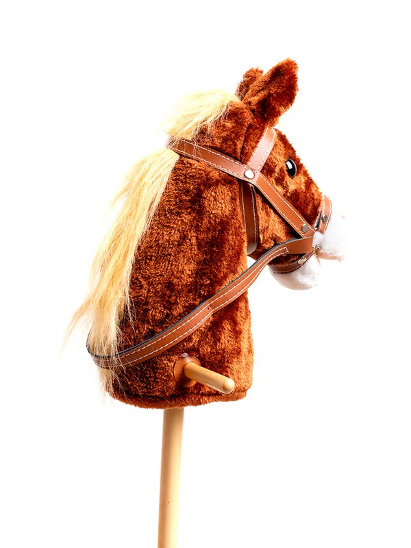 PLUSH HORSE SOFTIK BROWN - ST344