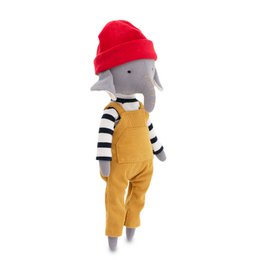 Bomuld plys legetøj, Cotti Motti, Ali the Elephant (30cm)