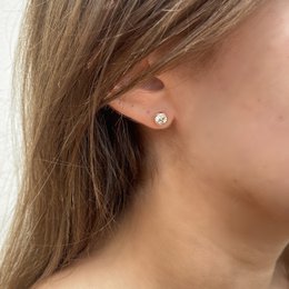 Fødselssten månesæt og æske - rosa guld og krystal