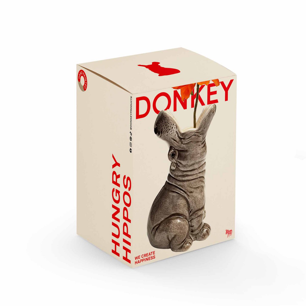 Hungry Hippos Vase small