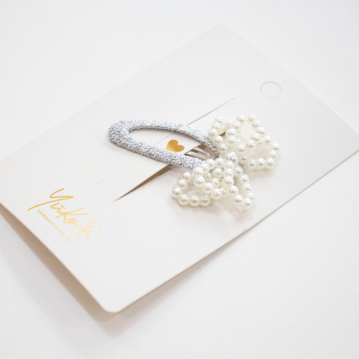 Haarspange Milena blanche – Kollektion Paris