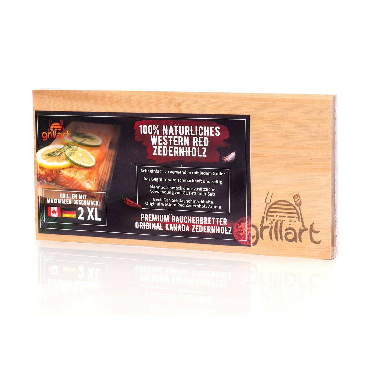 Cedar wood boards for grilling - from 100% natural western red cedar wood
