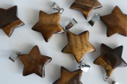 Star pendants made of gem!