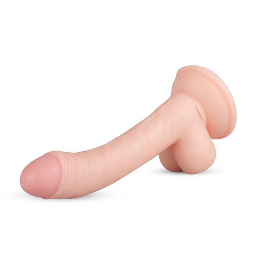 Real Fantasy - Vince Consolador Realista Con Saco De Pelotas - 13,5 cm