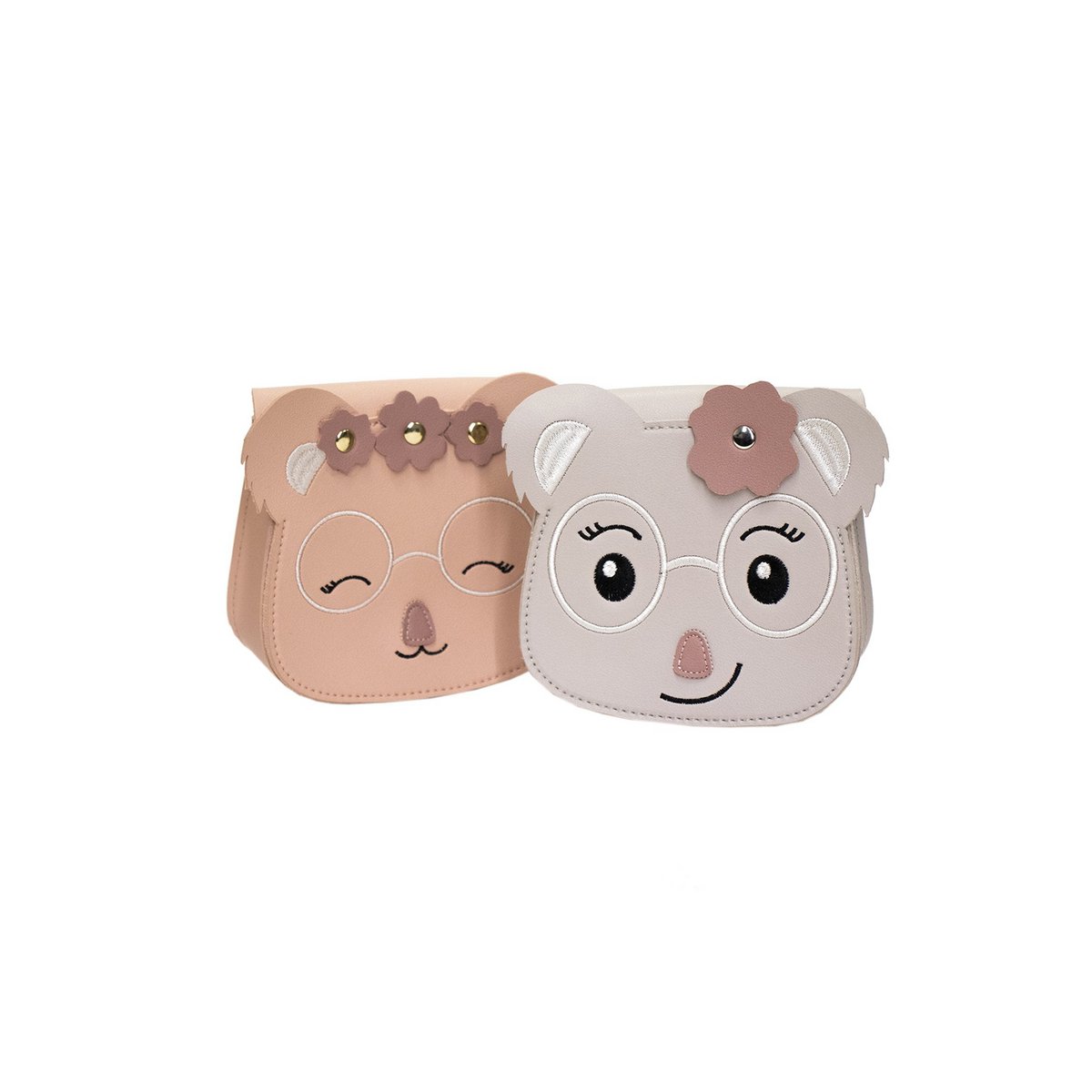 Sac bandoulière enfant - Yori le petit koala Gris