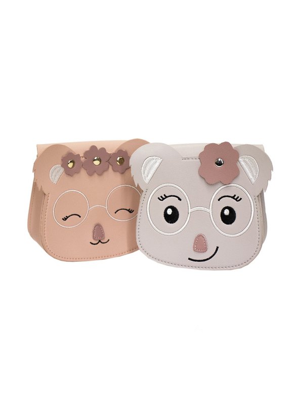 Sac bandoulière enfant - Yori le petit koala Gris