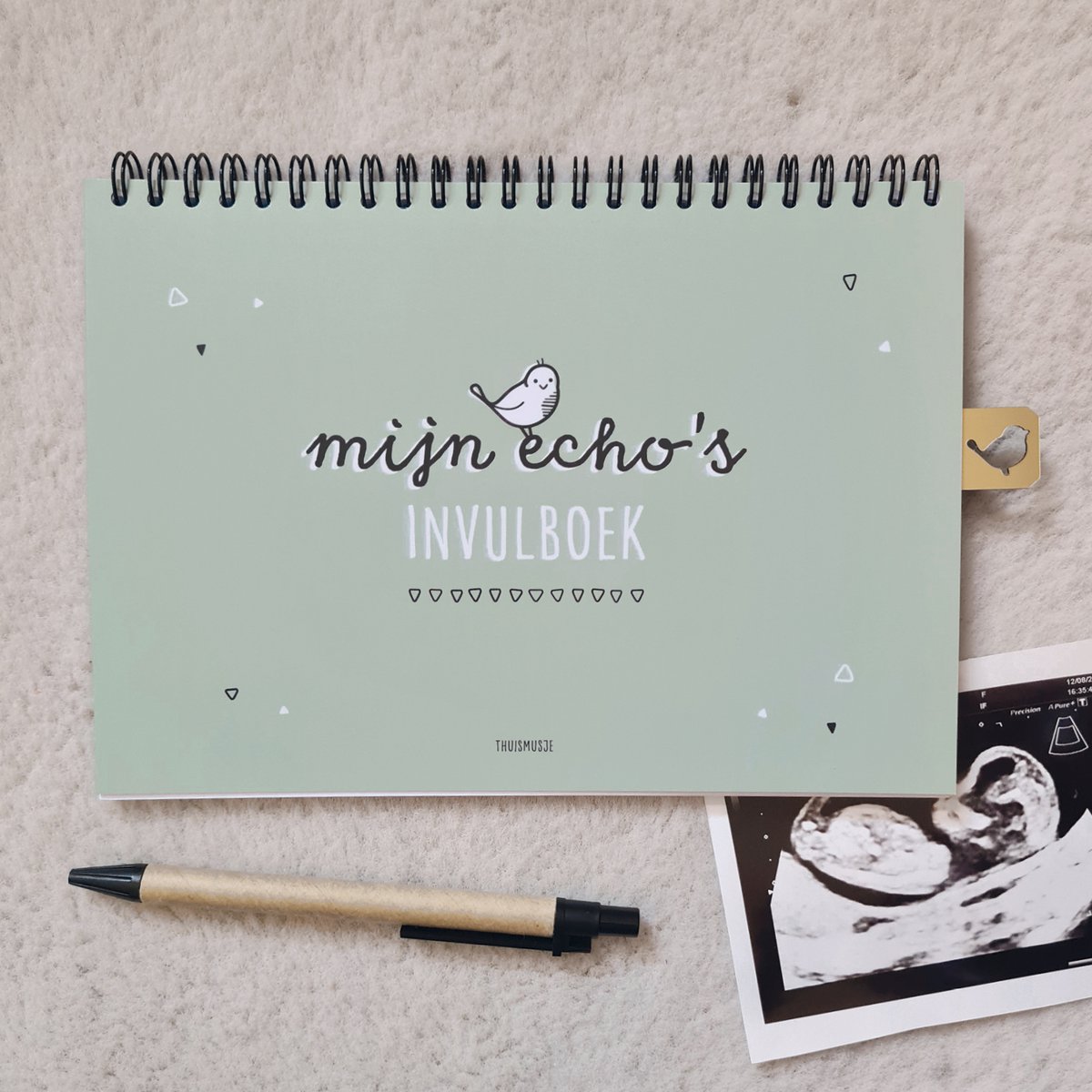 My ultrasound report book | ultrasound booklet A5