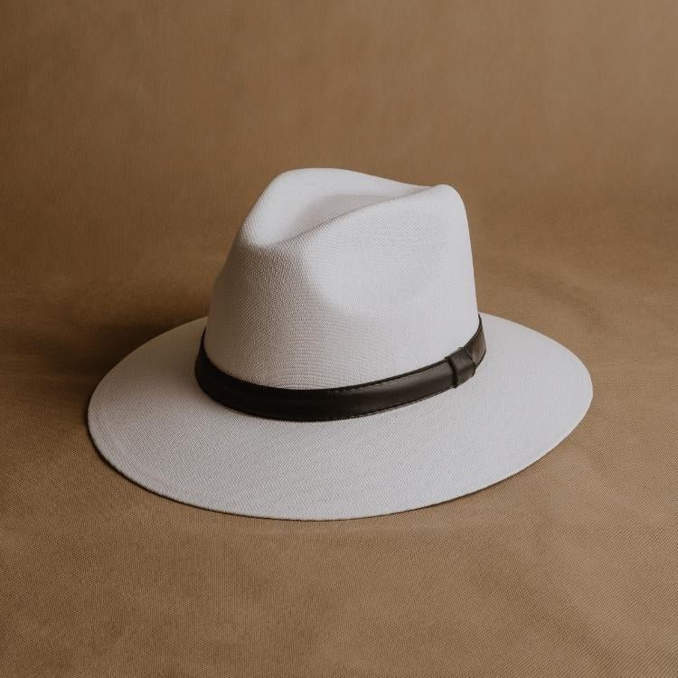 Merida · White panama style hat