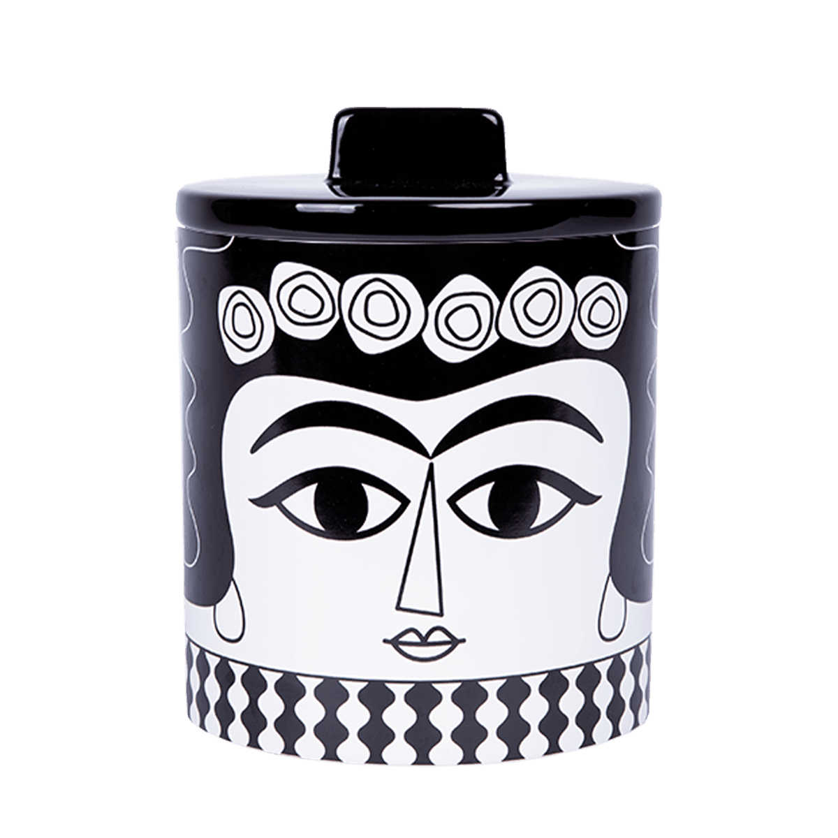 Kitsch Kitchen Storage Jar Marisol Z/W
