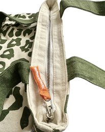 Bolso duradero con cremallera -nomorplastic - leopardo bebé