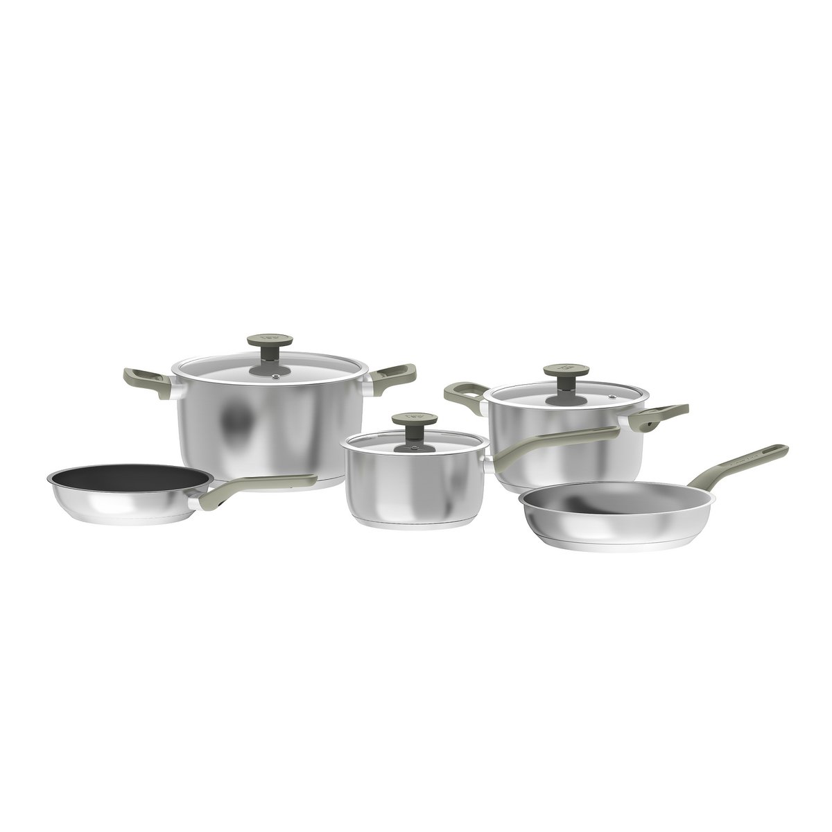 LEO 8-piece cooking pot set Bolt
