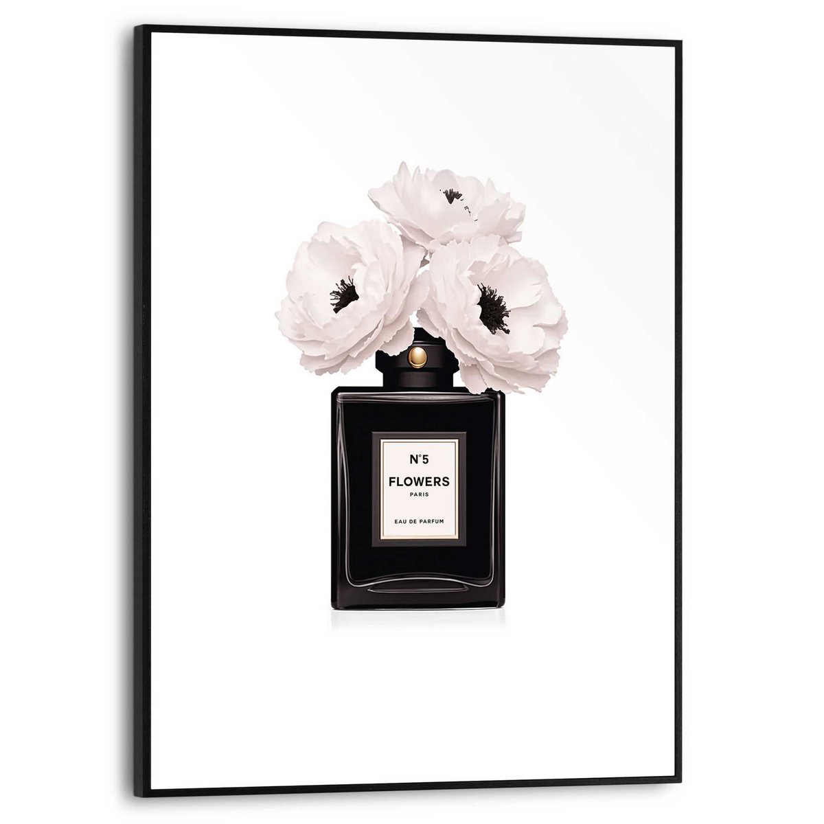 Gerahmtes Bild Slim Frame Beauty Bottle 40x30