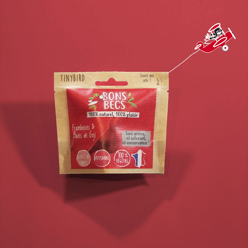 Bonbons aux framboises et aux baies de Goji