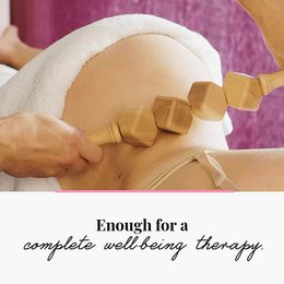 Dice Wooden Cellulite Massage Roller Lymphatic Drainage Massager Maderotherapy
