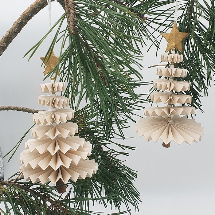 Ornement dansant sapin de Noël bl/wh/nat set/2 900-013