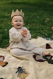 Corona per bambini TISU, tortora